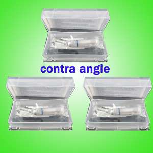Dental Handpiece Low Speed Contra Angle Latch w/ case  