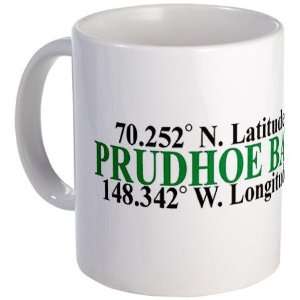  Prudhoe Bay Lat Long Alaska Mug by  Kitchen 