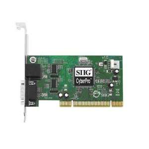  SIIG INC DP CYBERSERIAL DUAL PCI RJ Serial adapter   Plug 