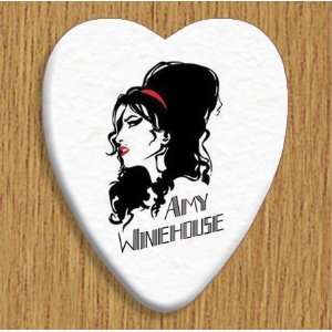  Amy Winehouse 5 X Bass Guitar Picks Both Sides Printed 
