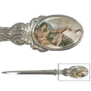    Creation Of Adam Michelangelo Letter Opener: Office Products