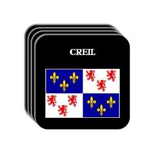  Picardie (Picardy)   CREIL Set of 4 Mini Mousepad 