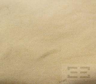 Burberry London Khaki Cotton & Wool Insert Mens Trench Size 44R 
