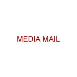  MEDIA MAIL self inking rubber stamp
