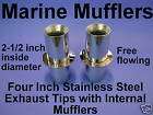   stainless steel marine mufflers with ext flappers location covina ca