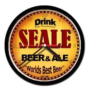  SEALE beer and ale cerveza wall clock 