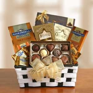 Ghirardelli Holiday Surprise   Chocolate Gift Basket  
