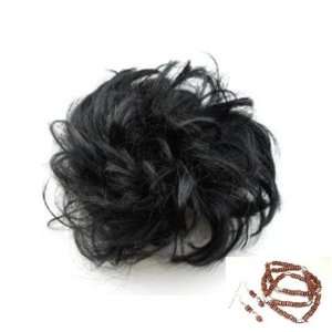 Scunci like Hair Accessories  Faux Hair Piece Black Ponytail with 