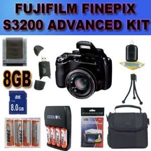  FinePix S3200 14 MP Digital Camera with Fujinon 24x Super Wide Angle 