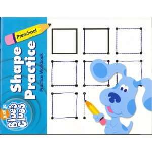    Blues Clues Pre school Shape Practice Workbook: Toys & Games