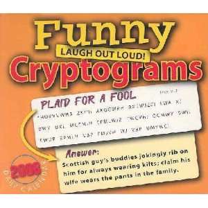  Funny Cryptograms 2008 Daily Calendar