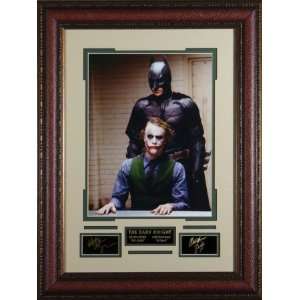  Batman the Dark Knight   Engraved Signature Display 