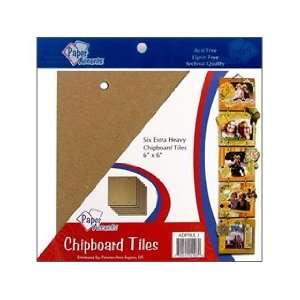   Accents Create Your Own Chipboard Tiles 6x 6 Chip 6pc