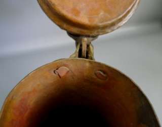 Antique Middle Eastern Islamic Arabic Turkish ottoman Copper Teapot 