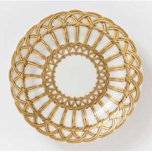  Alberto Pinto Vannerie Gold Bread & Butter Plate: Home 