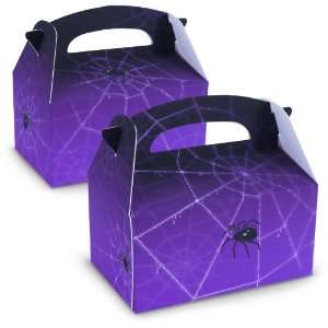    Creepy Spider Empty Favor Boxes (4) Party Supplies: Toys & Games