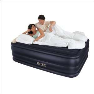    Queen Intex Deluxe Raised Inflatable Downy Air Bed