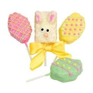 Easter Krispies Treats   Gift Set of 4  Grocery & Gourmet 