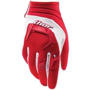  THOR PHASE GLOVE LG RED