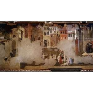   on the City Life detail 1, By Lorenzetti Ambrogio