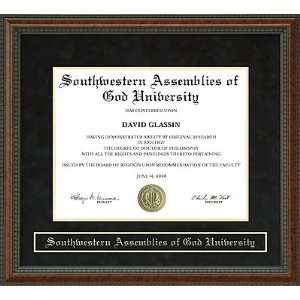   Assemblies of God University (SAGU) Diploma Frame