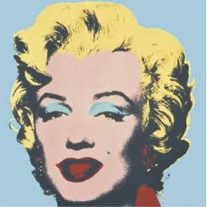 Andy Warhol 25.63W by 25.63H  Marilyn, 1967 (on blue ground 