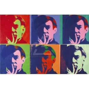Andy Warhol 30W by 20H  A Set of Six Self Portraits, 1967 CANVAS 