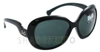 NEW DOLCE&GABBANA D&G Sunglasses DD 8063 BLACK 501/87 DD8063 AUTH 
