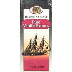 Traders Choice Pure Vanilla Extract 1.0 oz (Pack of 6):  