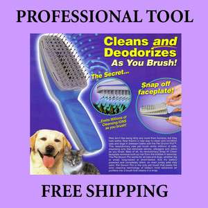   Deshedder Tool Rake Groomer Brush Hair Dog & Cat Professional!  