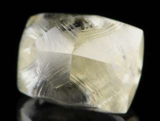   Slightly Yellow Tinted Gem Quality Dodecahedron Rough Diamond  