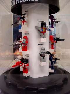 RARE Kre O Transformer Kreons Minifig Lego Complete Set Store Display 