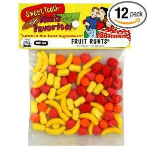 Sweet Tooth Runts, 3.25 Ounce (Pack of 12)  Grocery 