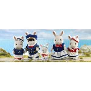    Sylvanian Celebration Sea Breeze Rabbit Family: Toys & Games