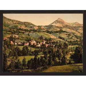   Cantal,St. Jacques,Puy Griou,Auvergne Mountains,1895