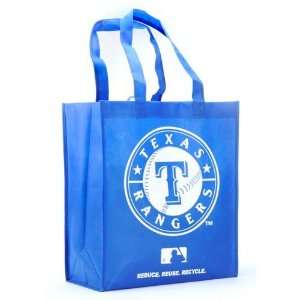    MLB Texas Rangers Royal Blue Reusable Tote Bag: Sports & Outdoors