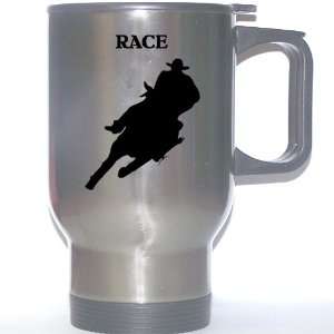 Race Horse Stainless Steel Mug