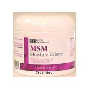  MSM Moisturizing Creme w/Rosehip Seed Oil, 4 oz. Beauty