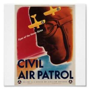  Eyes of the Home Skies Civil Air Patrol Poster