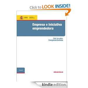 Empresa e iniciativa emprendedora (Spanish Edition) VV.AA.  