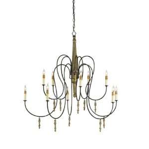    Currey & Company 9727 10 Light Rouleau Chandelier