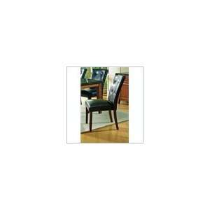  Steve Silver Granite Bello Parsons Chair in Black: Home 