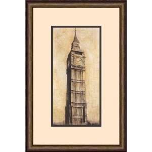  Big Ben by John Douglas   Framed Artwork: Home & Kitchen