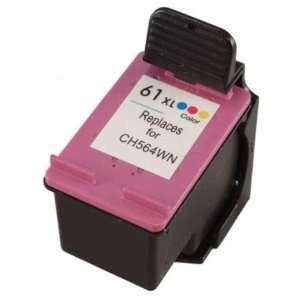 HP Ink  HP 61XL Color Remanufactured High Yield Ink Cartridge (CH564WN 