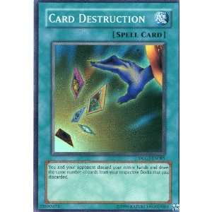    Yugioh DLG1 EN085 Card Destruction Super Rare Card: Toys & Games