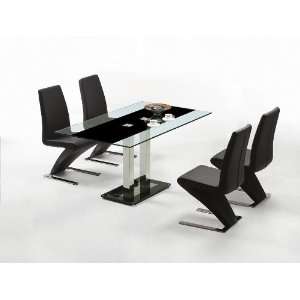  Ultra Modern Glass Top Kitchen Table: Home & Kitchen