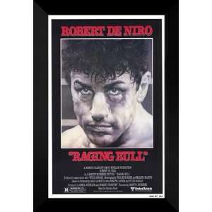  Raging Bull 27x40 FRAMED Movie Poster   Style A   1980 