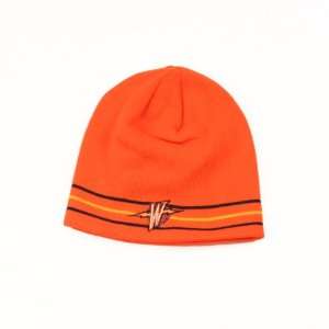   State Warriors 3 Pin Stripe Knit Beanie (Orange)
