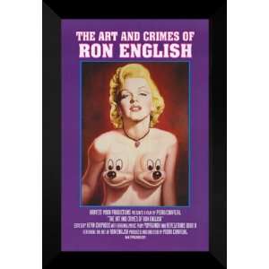  Ron English 27x40 FRAMED Movie Poster   Style A   2006 