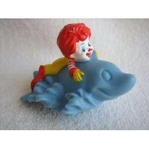  McDonalds Ronald McDonald on Dolphin 2006 Happy Meal Toy 